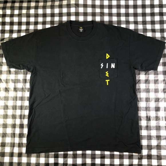 For Those Who Sin X Diet Starts Monday Chains Tee - Picture 2 of 7